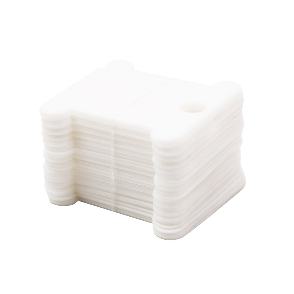 Cotton Embroidery Thread Skeins - 30pcs Plastic Floss Bobbins Sewing Thread