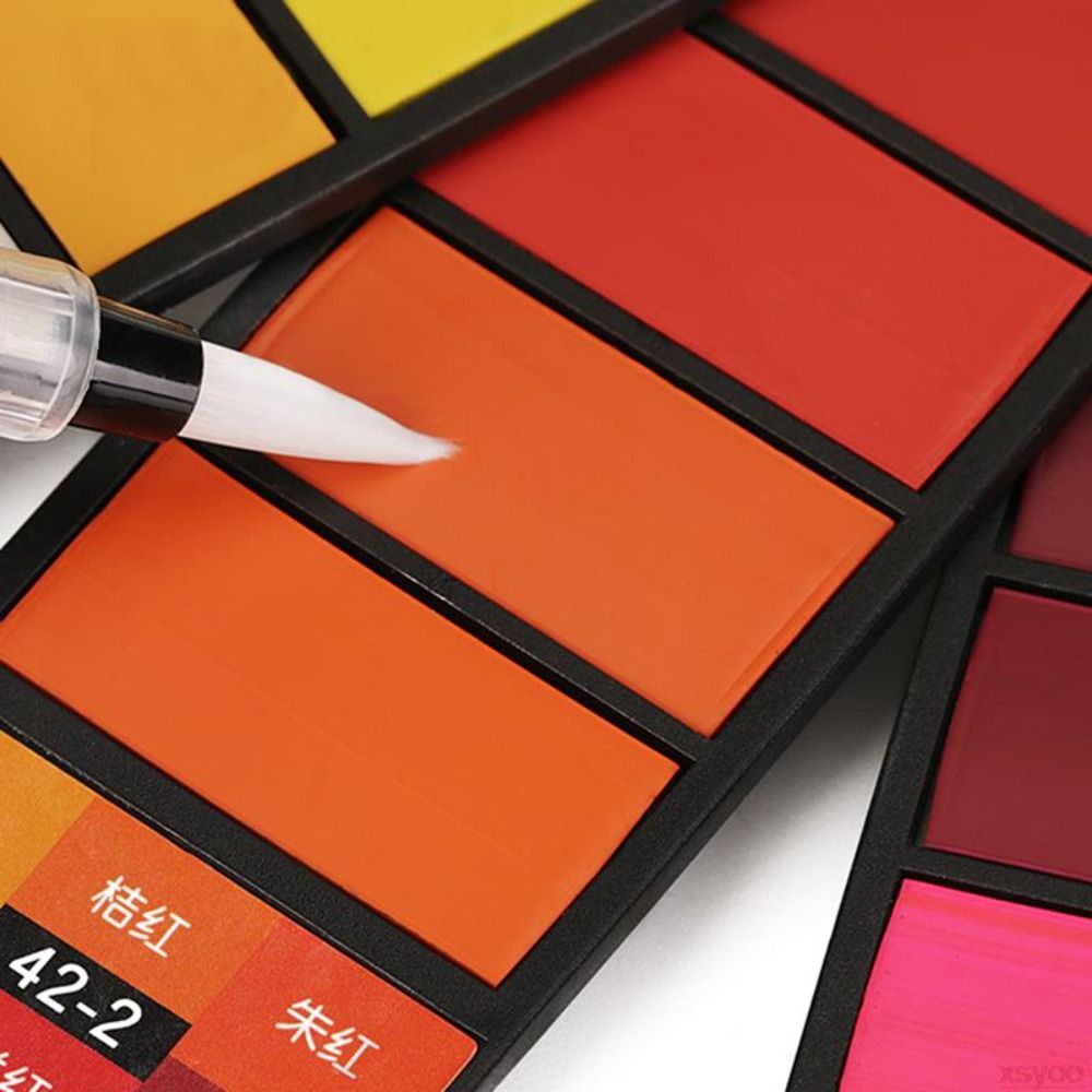 Portable Folding Watercolor Pa - Watercolor Paint Set Solid Pigment ulasan dan harga