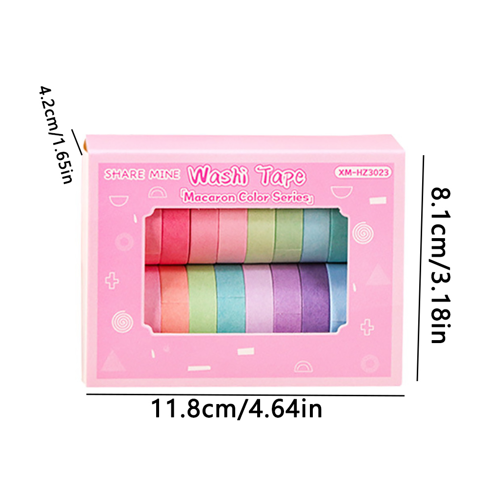 20 Roll Washi Tape Set Diamond - Painting Supplies ulasan dan harga