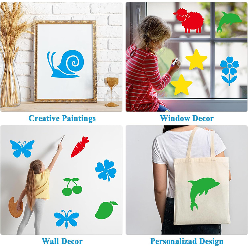 10/20pcs Painting Template Dra - Painting Supplies ulasan dan harga