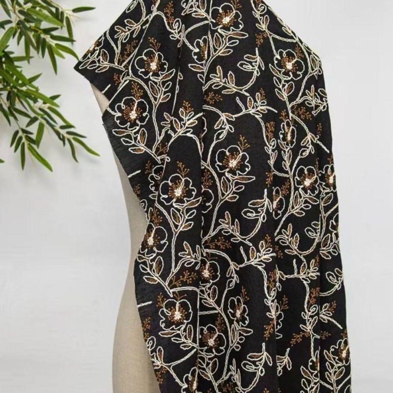 Embroidered Tulle Lace Trim Fa - Sewing ulasan dan harga