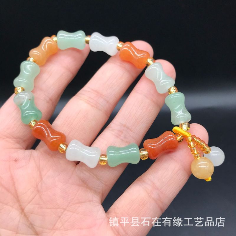 Natural Aventurine Bamboo , Go - Beading ulasan dan harga