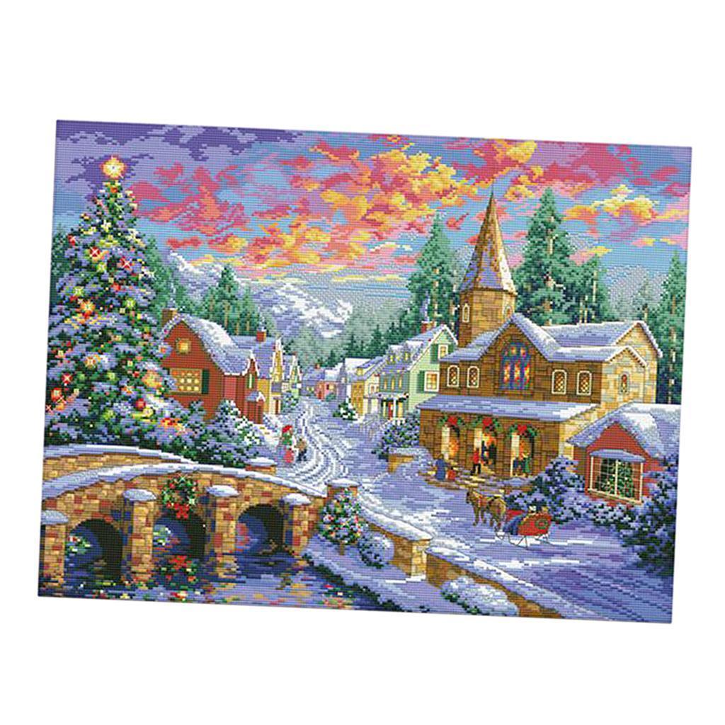 DIY Needlework Craft Stamped C - Cross Stitch Stamped Kits Beginners ulasan dan harga