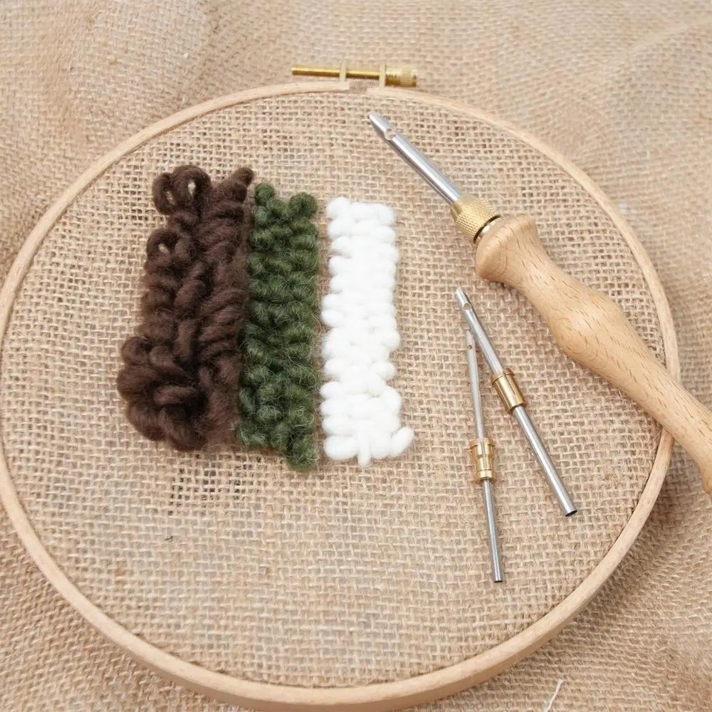 2.5mm/3.5mm/5mm Punch Needle S - Cotton Embroidery Thread Skeins ulasan dan harga
