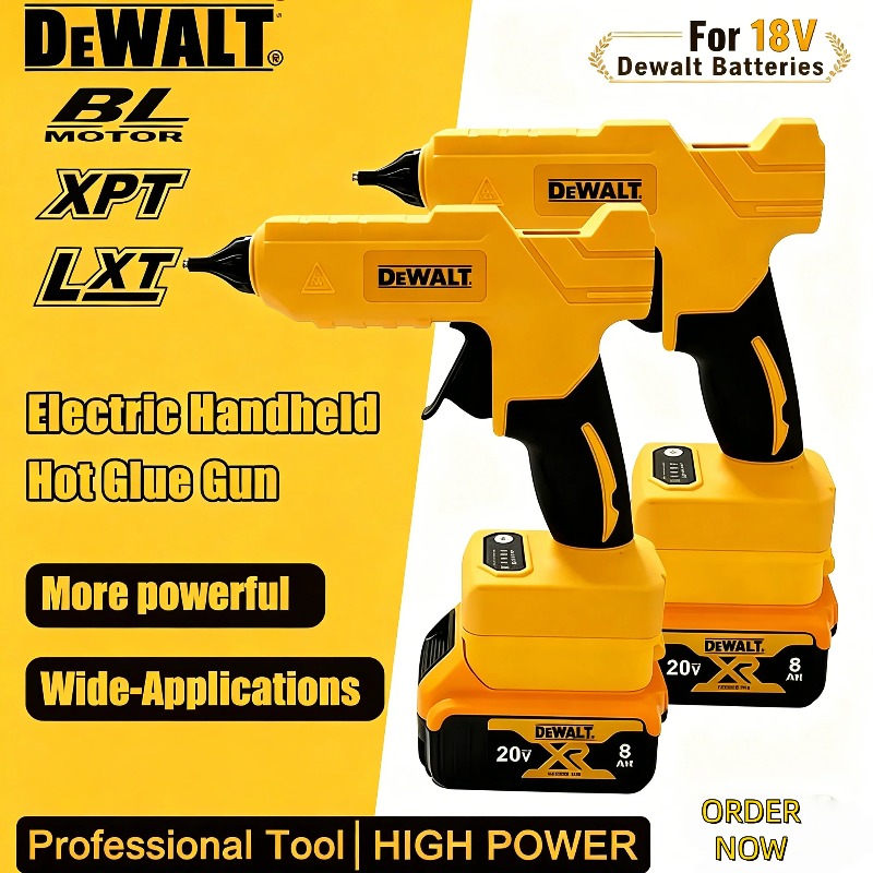 Dewalt Cordless Electric Handh - Hot Melt Glue Gun Cordless ulasan dan harga