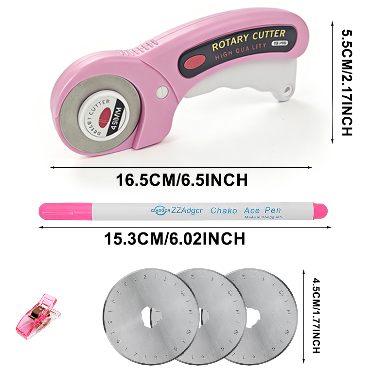 45mm Rotary Cutter Sewing Supp - Rotary Cutter For Fabric 45Mm ulasan dan harga