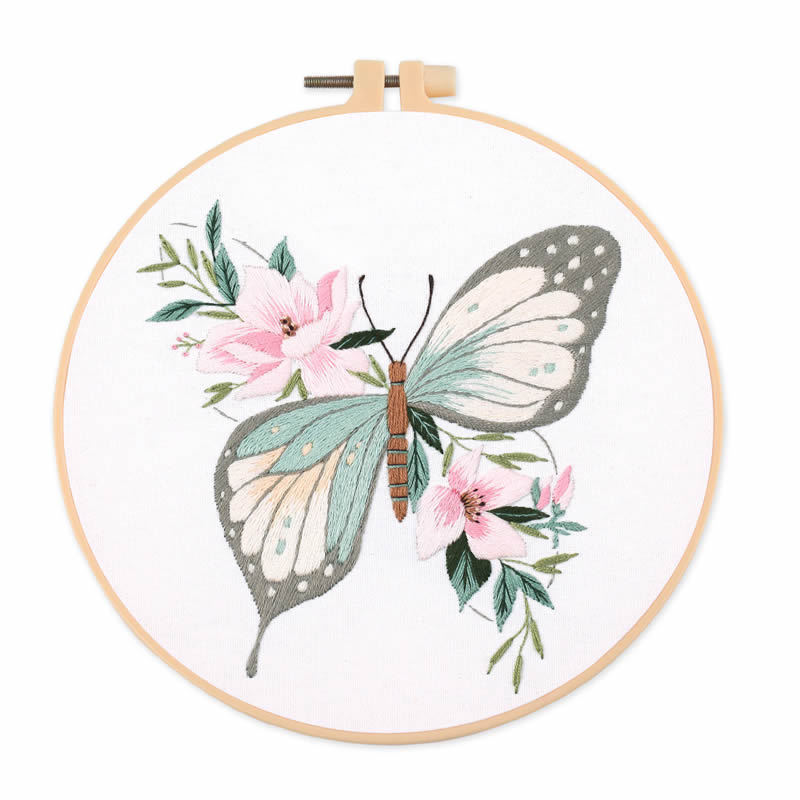 1pc 20X20CM 7.87 inch Embroide - Embroidery ulasan dan harga