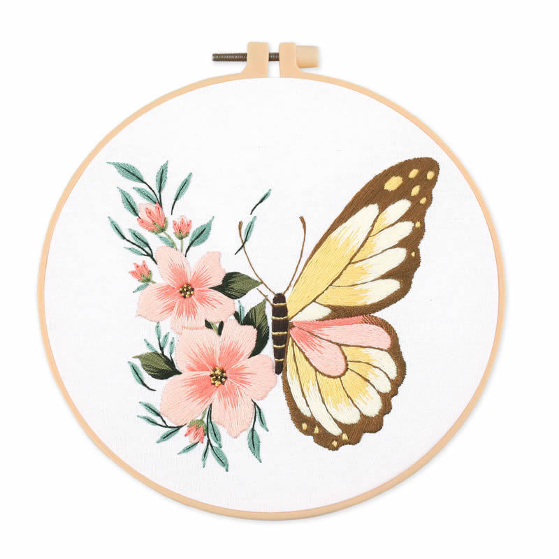 1pc 20X20CM 7.87 inch Embroide - Embroidery ulasan dan harga