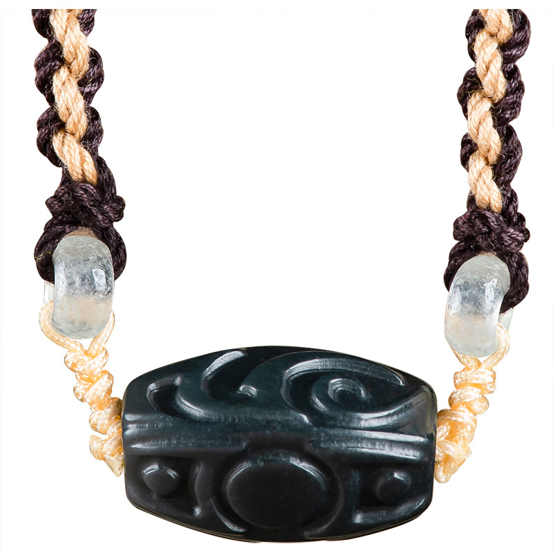 Hetian Jade Carve Bead Pendant - Beading ulasan dan harga