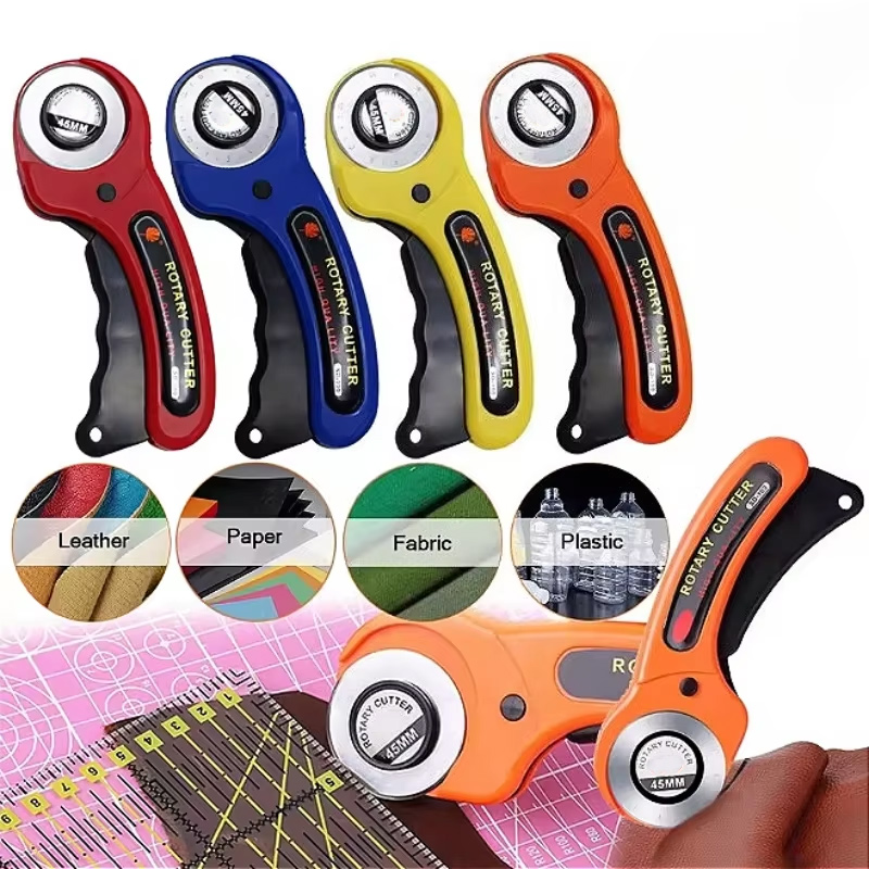 45MM Roller Wheel Knife Cloth  - Rotary Cutter For Fabric 45Mm ulasan dan harga