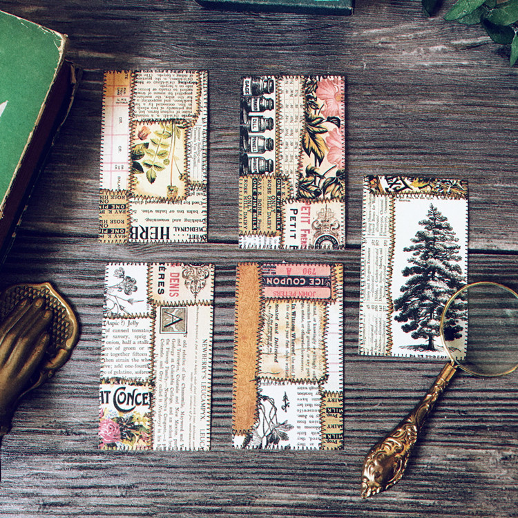 10Pcs Vintage Sewing Pattern F - Vintage Junk Journal Scrapbooking Paper ulasan dan harga