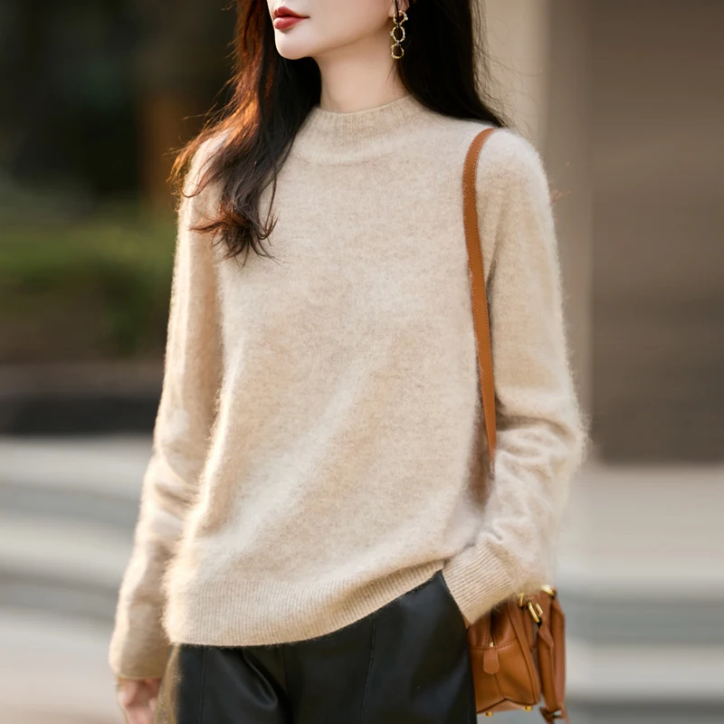 100% Wool Women's Fluffy High  - Embroidery ulasan dan harga