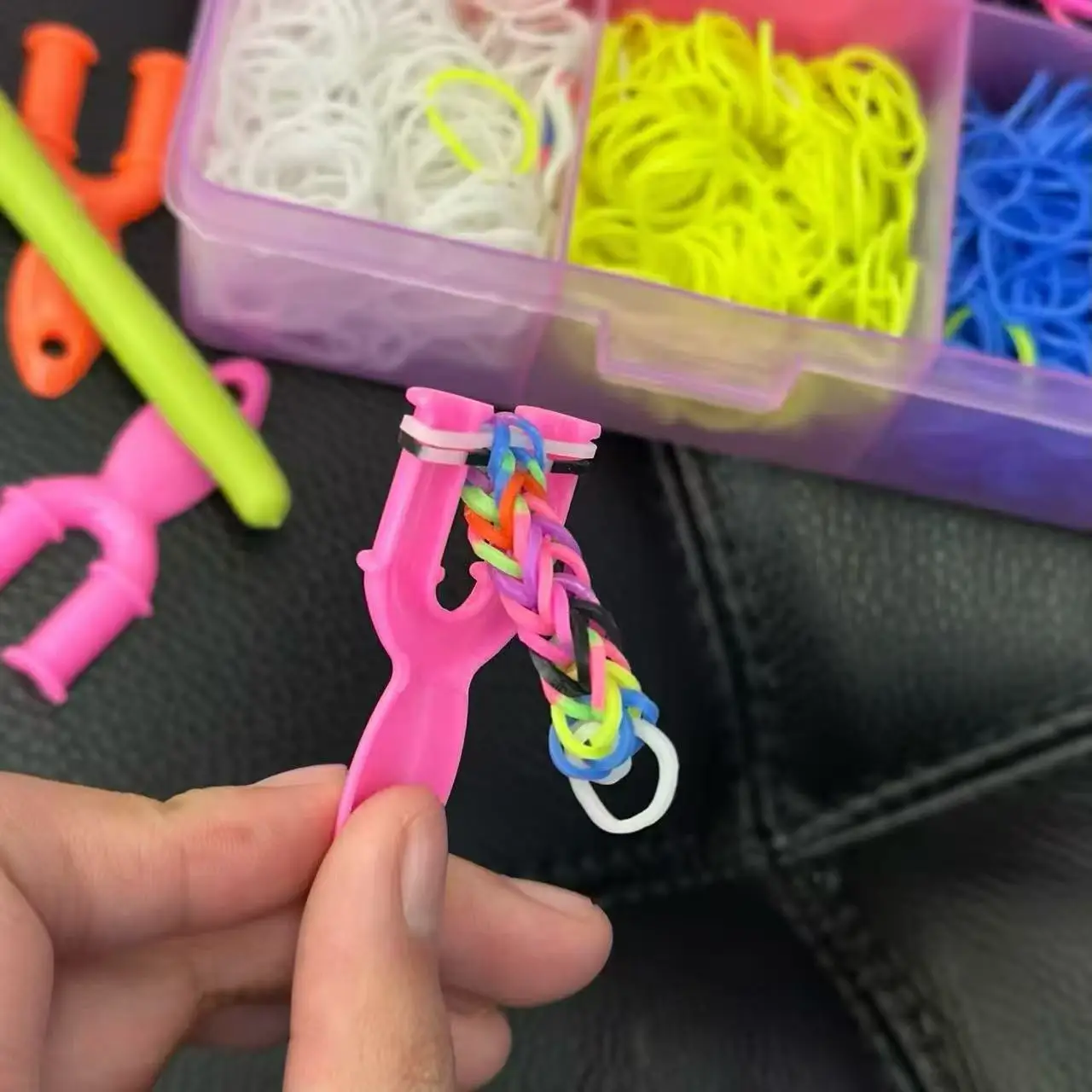4800 Loom Bands Kit, Rubber Ba - Beading ulasan dan harga