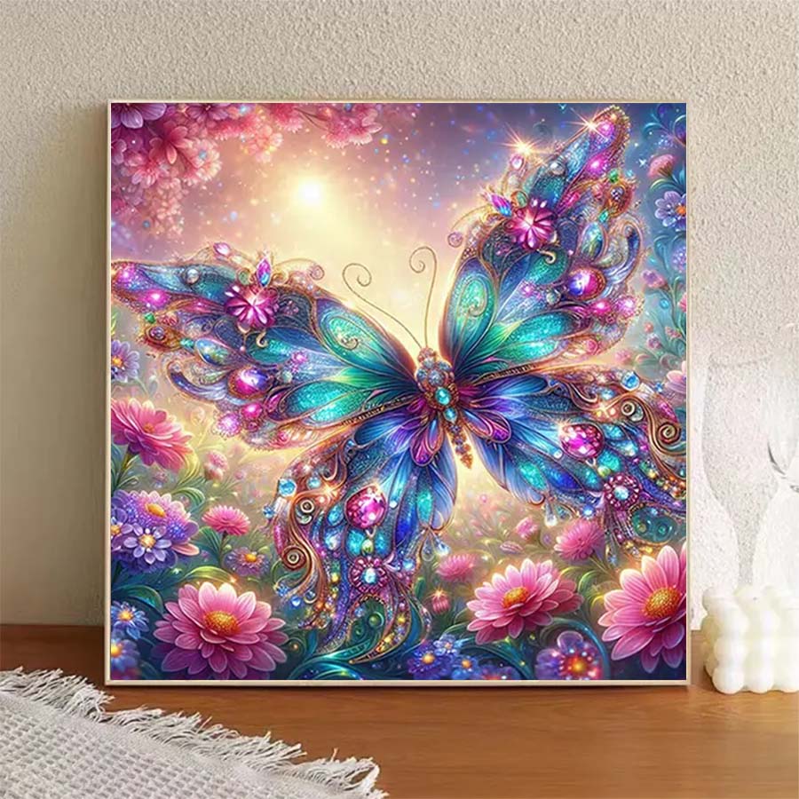 1 piece 5D DIY flocking cloth, - 5D Diamond Painting Kit Full Drill ulasan dan harga
