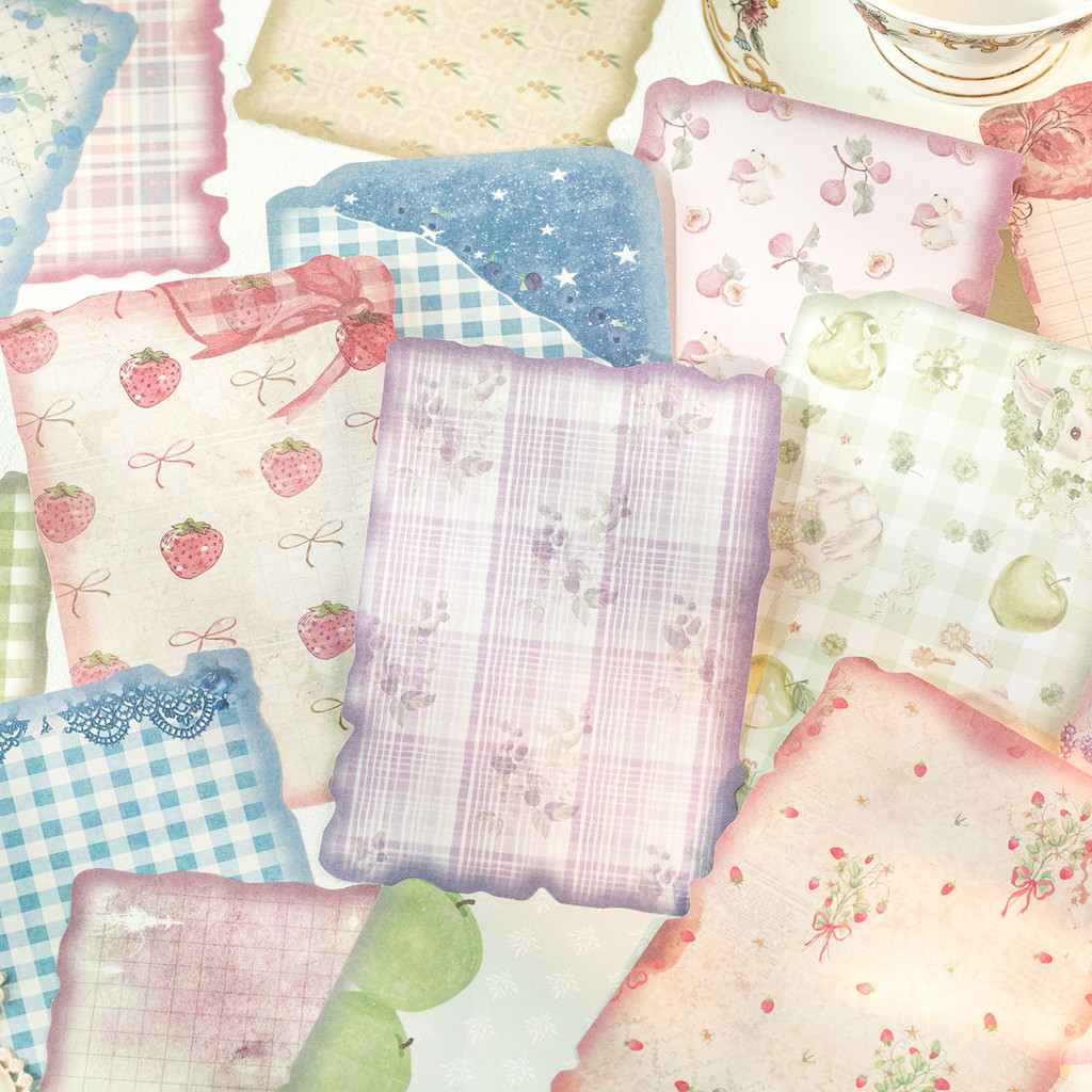 30sheets Vintage Scrapbook Pap - Vintage Junk Journal Scrapbooking Paper ulasan dan harga