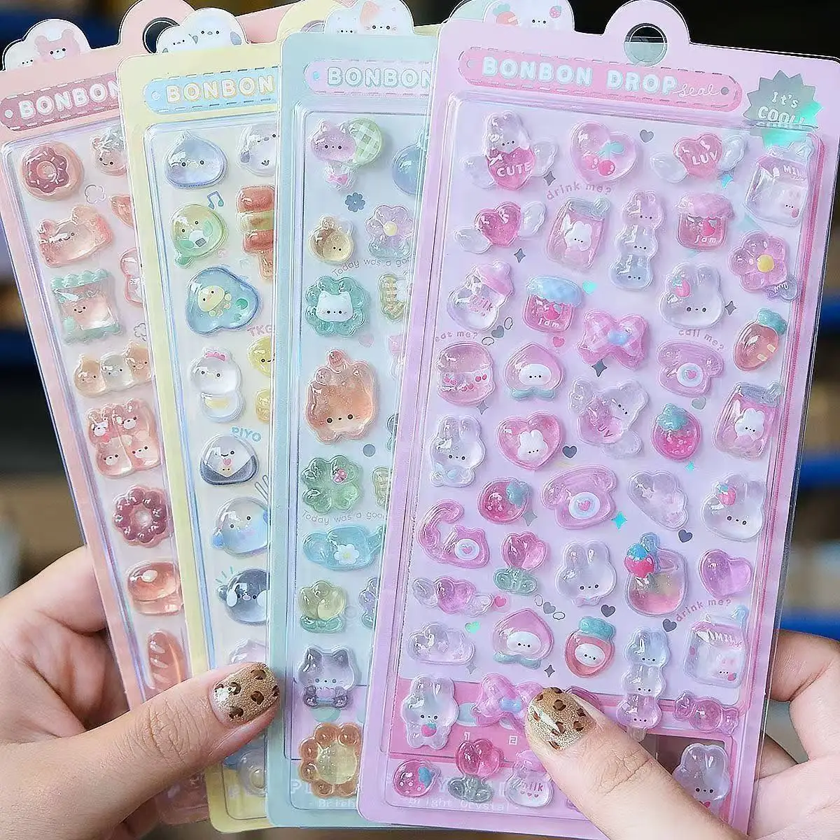 =-=2027Kawaii 3D Jelly Resin S - Scrapbooking ulasan dan harga