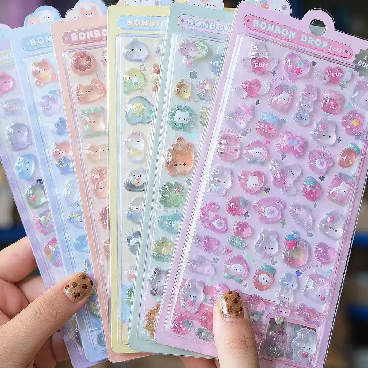=-=2027Kawaii 3D Jelly Resin S - Scrapbooking ulasan dan harga