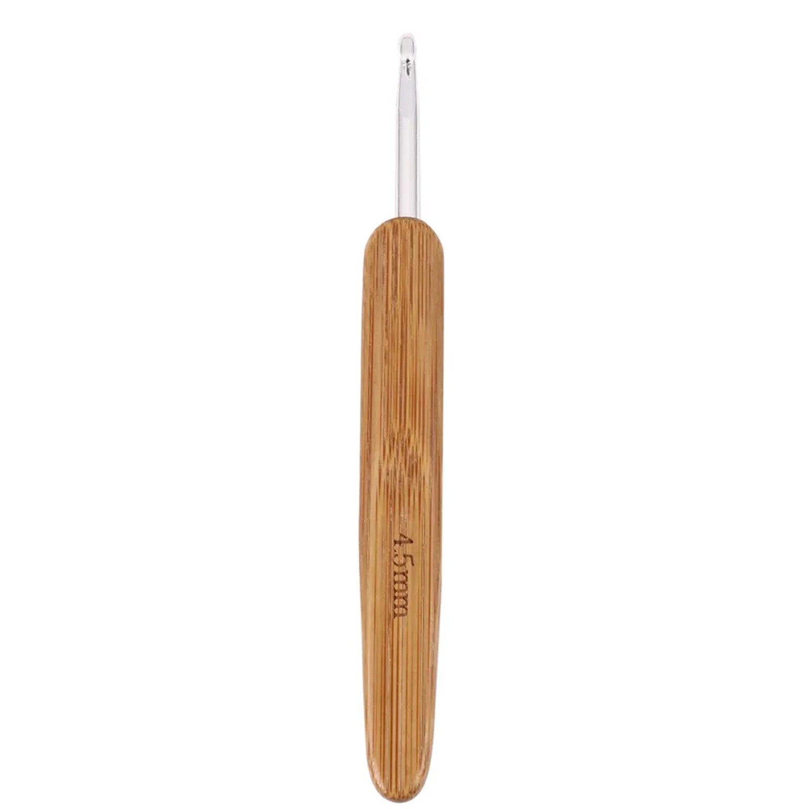 Artisanal Bamboo-Wood Crochet  - Wooden Crochet Hooks Ergonomic Handle ulasan dan harga