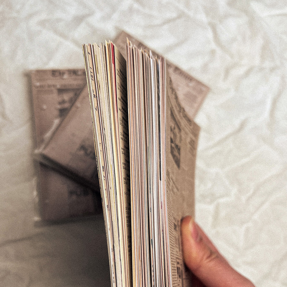 118Pcs Vintage Old Newspaper C - Vintage Junk Journal Scrapbooking Paper ulasan dan harga