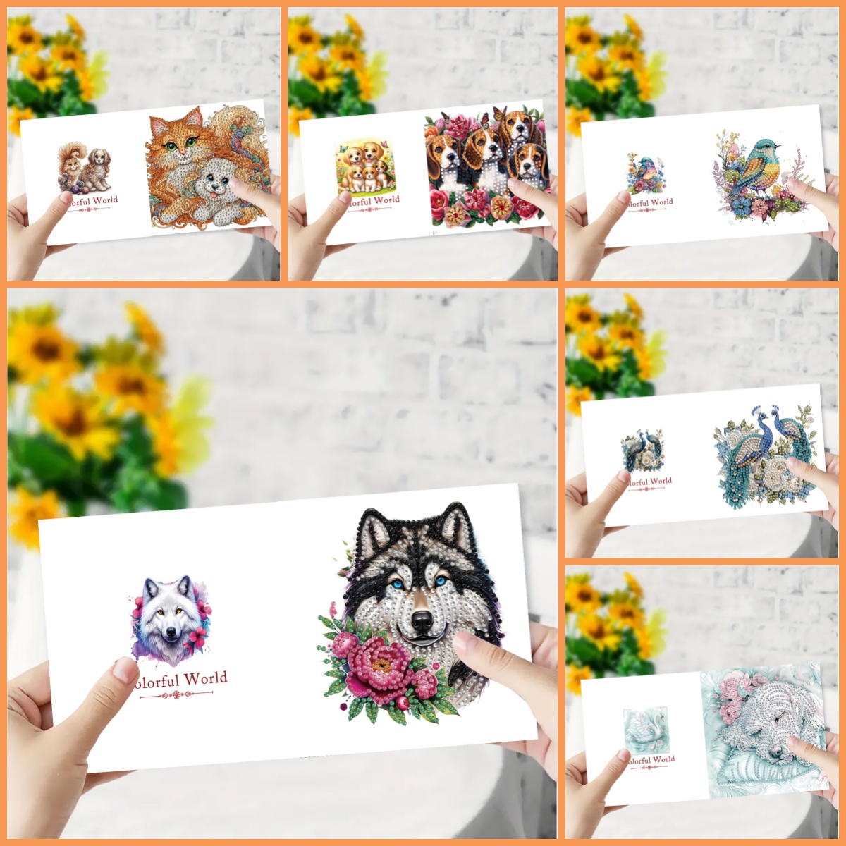 36/5000 6 DIY Diamond Painting - Painting Supplies ulasan dan harga