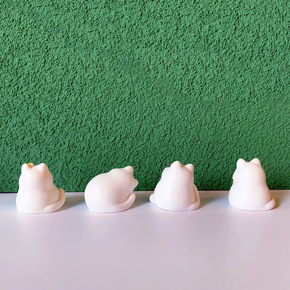 3D Cat Silicone Mold Set Plast - Silicone Epoxy Resin Molds Set ulasan dan harga