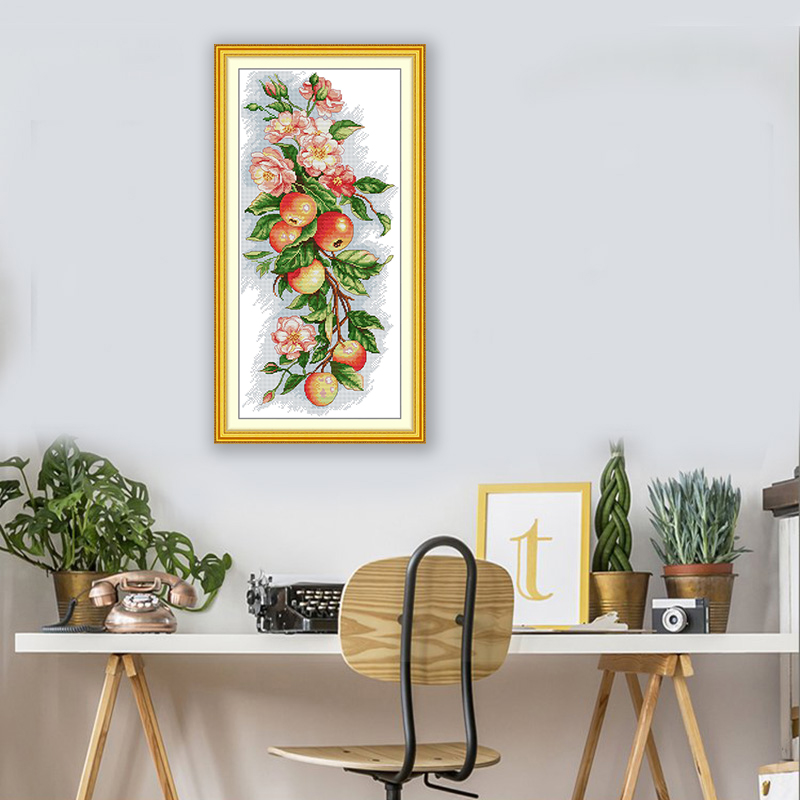 Joy Sunday Cross Stitch Kit Ap - Cotton Embroidery Thread Skeins ulasan dan harga