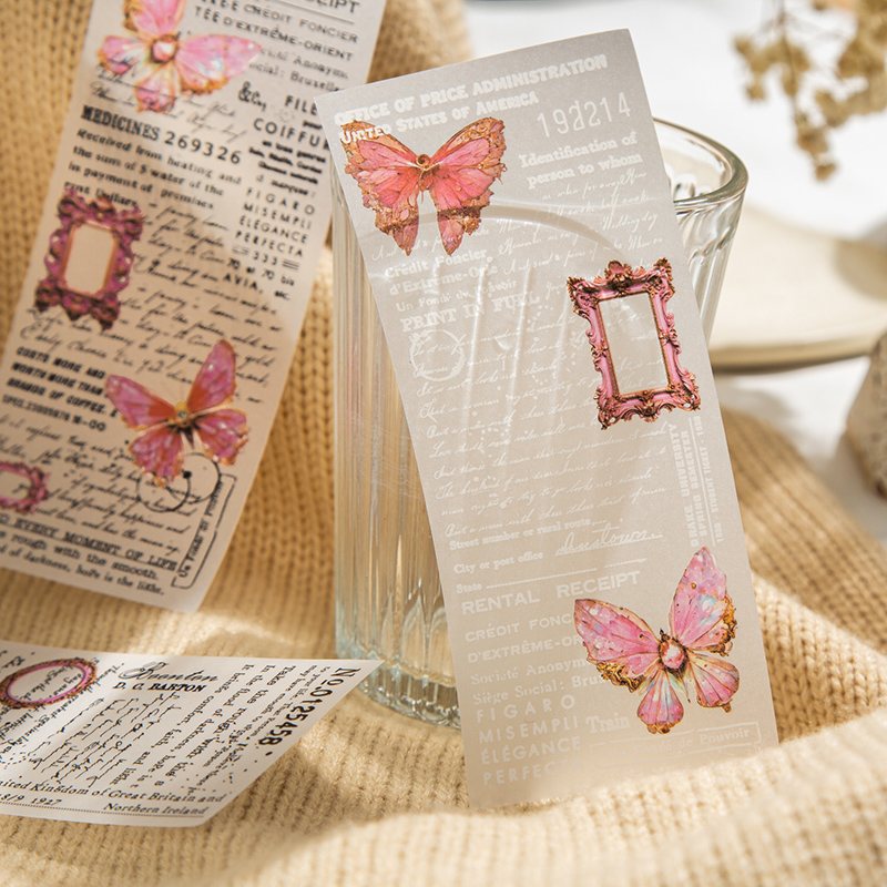 JIANQI 30pcs Vintage Art backg - Vintage Junk Journal Scrapbooking Paper ulasan dan harga