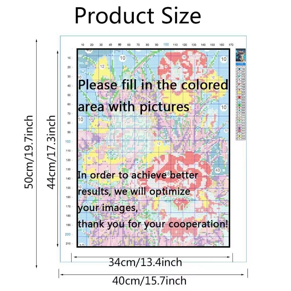 Photo Custom Embroidery Kits 1 - Cotton Embroidery Thread Skeins ulasan dan harga