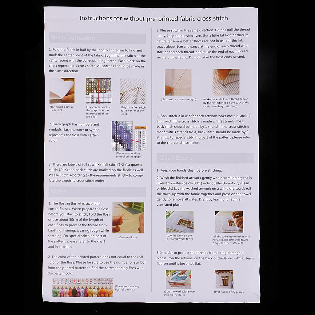 Stamped Cross Stitch Kits Pre  - Cross Stitch Stamped Kits Beginners ulasan dan harga