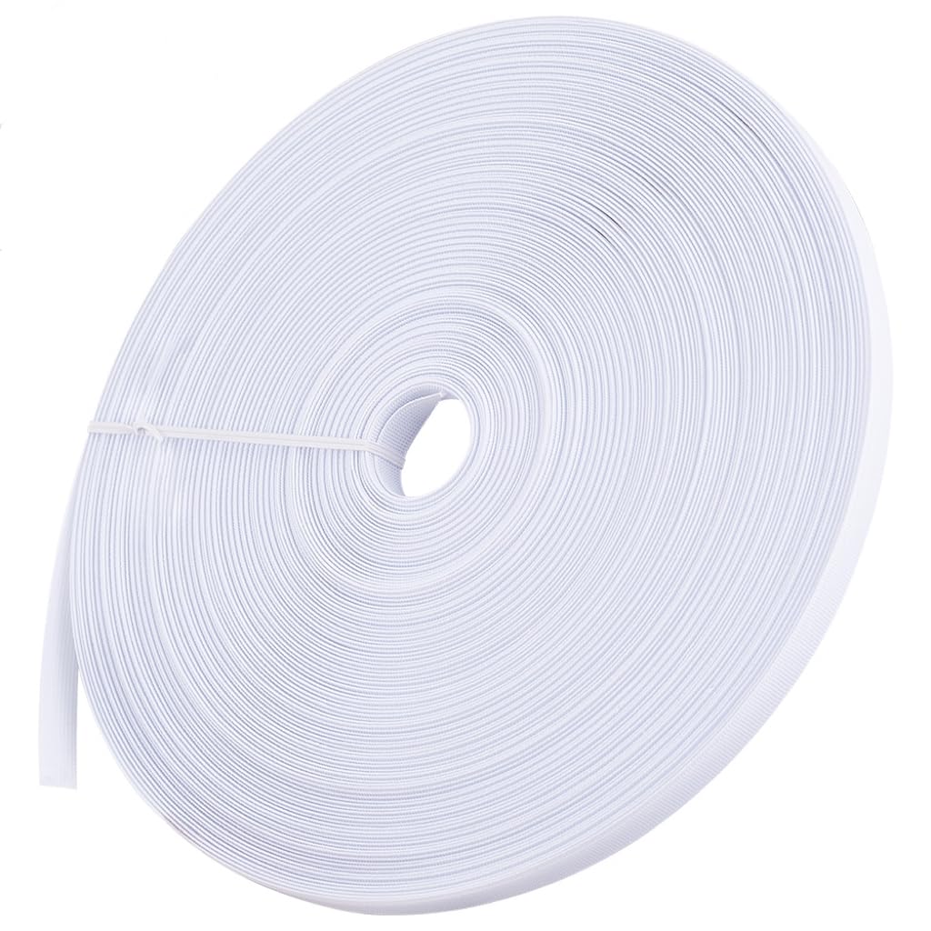 0.3-1.5CM White Polyester Plas - Sewing ulasan dan harga